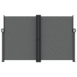 vidaXL Toldo lateral retráctil gris antracita 160x600 cm