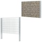 vidaXL Postes de valla de jardín 30 uds acero galvanizado plata 200 cm vidaXL Postes de valla de jardín 30 uds acero galvanizado plata 200 cm