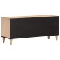 vidaXL Mueble de TV madera maciza de mango 105x33x46 cm