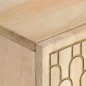 vidaXL Mueble de TV madera maciza de mango 105x33x46 cm