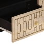vidaXL Mueble de TV madera maciza de mango 105x33x46 cm vidaXL Mueble de TV madera maciza de mango 105x33x46 cm