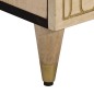 vidaXL Mesita de noche madera maciza de mango 50x33x60 cm vidaXL Mesita de noche madera maciza de mango 50x33x60 cm