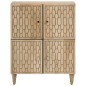 vidaXL Armario auxiliar madera maciza de mango 60x33x75 cm vidaXL Armario auxiliar madera maciza de mango 60x33x75 cm