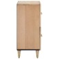 vidaXL Armario auxiliar madera maciza de mango 60x33x75 cm vidaXL Armario auxiliar madera maciza de mango 60x33x75 cm