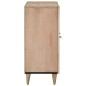 vidaXL Armario auxiliar madera maciza de mango 90x33x75 cm