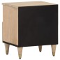 vidaXL Mesitas de noche 2 uds madera maciza de mango 40x33x46 cm vidaXL Mesitas de noche 2 uds madera maciza de mango 40x33x46 cm