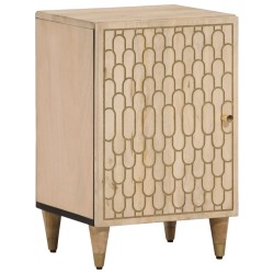 vidaXL Mueble de baño madera maciza de mango 38x33x58 cm
