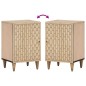 vidaXL Mueble de baño madera maciza de mango 38x33x58 cm vidaXL Mueble de baño madera maciza de mango 38x33x58 cm