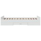 vidaXL Cama con cajones madera de ingeniería blanca 90x200 cm vidaXL Cama con cajones madera de ingeniería blanca 90x200 cm