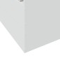 vidaXL Cama con cajones madera de ingeniería blanca 90x200 cm vidaXL Cama con cajones madera de ingeniería blanca 90x200 cm
