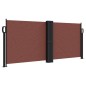 vidaXL Toldo lateral retráctil marrón 100x600 cm vidaXL Toldo lateral retráctil marrón 100x600 cm