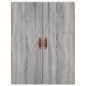 vidaXL Aparador alto madera contrachapada gris sonoma 69,5x34x180 cm vidaXL Aparador alto madera contrachapada gris sonoma 69,5x34x180 cm