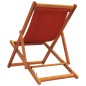 vidaXL Sillas de playa plegables 2 unidades tela rojo vidaXL Sillas de playa plegables 2 unidades tela rojo