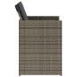 vidaXL Sillones de jardín con cojines 4 uds ratán sintético gris vidaXL Sillones de jardín con cojines 4 uds ratán sintético gris
