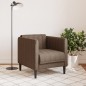 vidaXL Sillón de tela marrón vidaXL Sillón de tela marrón