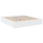vidaXL Estructura cama con cajones madera ingeniería blanca 200x200 cm vidaXL Estructura cama con cajones madera ingeniería blanca 200x200 cm