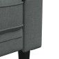 vidaXL Juego de sofás 3 piezas tela gris oscuro vidaXL Juego de sofás 3 piezas tela gris oscuro