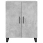 vidaXL Aparador alto madera contrachapada gris hormigón 69,5x34x180 cm vidaXL Aparador alto madera contrachapada gris hormigón 69,5x34x180 cm