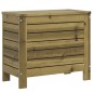 vidaXL Juego de sofás de jardín 7 pzas madera de pino impregnada vidaXL Juego de sofás de jardín 7 pzas madera de pino impregnada