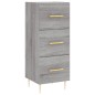 vidaXL Aparador alto madera contrachapada gris Sonoma 34,5x34x180 cm vidaXL Aparador alto madera contrachapada gris Sonoma 34,5x34x180 cm