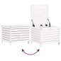 vidaXL Juego de sofás de jardín 7 pzas madera maciza de pino blanco vidaXL Juego de sofás de jardín 7 pzas madera maciza de pino blanco