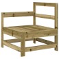 vidaXL Juego de sofás de jardín 7 pzas madera de pino impregnada vidaXL Juego de sofás de jardín 7 pzas madera de pino impregnada