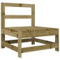 vidaXL Juego de sofás de jardín 7 pzas madera de pino impregnada vidaXL Juego de sofás de jardín 7 pzas madera de pino impregnada