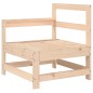 vidaXL Juego de sofás de jardín 10 pzas madera maciza de pino vidaXL Juego de sofás de jardín 10 pzas madera maciza de pino