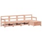 vidaXL Juego de sofás de jardín 5 pzas madera maciza de abeto Douglas vidaXL Juego de sofás de jardín 5 pzas madera maciza de abeto Douglas