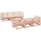 vidaXL Juego de sofás de jardín 7 pzas madera maciza de abeto Douglas vidaXL Juego de sofás de jardín 7 pzas madera maciza de abeto Douglas