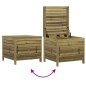 vidaXL Juego de sofás de jardín 7 pzas madera de pino impregnada vidaXL Juego de sofás de jardín 7 pzas madera de pino impregnada