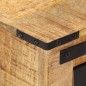 vidaXL Mesita de noche madera maciza de mango 40x40x45 cm vidaXL Mesita de noche madera maciza de mango 40x40x45 cm