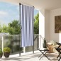 vidaXL Persiana enrollable exterior tela acero azul blanco 120x270 cm vidaXL Persiana enrollable exterior tela acero azul blanco 120x270 cm