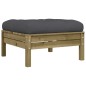 vidaXL Set de sofás jardín 7 pzas con cojines madera pino impregnada vidaXL Set de sofás jardín 7 pzas con cojines madera pino impregnada