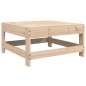 vidaXL Juego de sofás de jardín 7 piezas madera maciza de pino