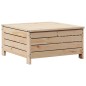 vidaXL Juego de sofás de jardín 7 piezas madera maciza de pino