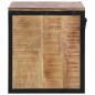 vidaXL Mesita de noche madera maciza de mango 40x35x40 cm vidaXL Mesita de noche madera maciza de mango 40x35x40 cm