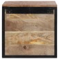 vidaXL Mesita de noche madera maciza de mango 40x35x40 cm vidaXL Mesita de noche madera maciza de mango 40x35x40 cm