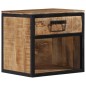 vidaXL Mesita de noche madera maciza de mango 40x35x40 cm vidaXL Mesita de noche madera maciza de mango 40x35x40 cm