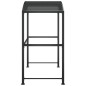 vidaXL Cenador barbacoa estante lateral acero antracita 210x114x230 cm