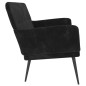 vidaXL Banco de terciopelo negro 108x79x79 cm vidaXL Banco de terciopelo negro 108x79x79 cm
