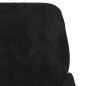 vidaXL Banco de terciopelo negro 108x79x79 cm vidaXL Banco de terciopelo negro 108x79x79 cm