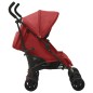 vidaXL Carrito para gemelos de acero rojo vidaXL Carrito para gemelos de acero rojo