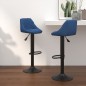 vidaXL Taburetes de cocina 2 unidades terciopelo azul vidaXL Taburetes de cocina 2 unidades terciopelo azul