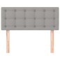 vidaXL Cabecero de tela gris claro 90x5x78/88 cm vidaXL Cabecero de tela gris claro 90x5x78/88 cm