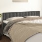 vidaXL Cabeceros 2 unidades de terciopelo gris oscuro 90x5x78/88 cm vidaXL Cabeceros 2 unidades de terciopelo gris oscuro 90x5x78/88 cm