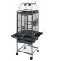 Strong Jaula para loros Villa Helios gris Silverstone 46x46x149 cm Strong Jaula para loros Villa Helios gris Silverstone 46x46x149 cm
