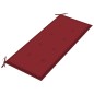 vidaXL Banco de jardín 3 plazas madera eucalipto gris y cojín 150 cm vidaXL Banco de jardín 3 plazas madera eucalipto gris y cojín 150 cm