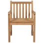 vidaXL Sillas de jardín 2 uds madera maciza de teca con cojines beige vidaXL Sillas de jardín 2 uds madera maciza de teca con cojines beige