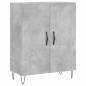vidaXL Aparador alto madera contrachapada gris hormigón 69,5x34x180 cm vidaXL Aparador alto madera contrachapada gris hormigón 69,5x34x180 cm